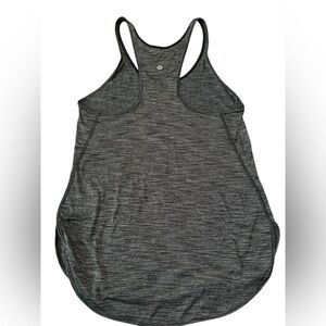 lululemon gray workout tank top